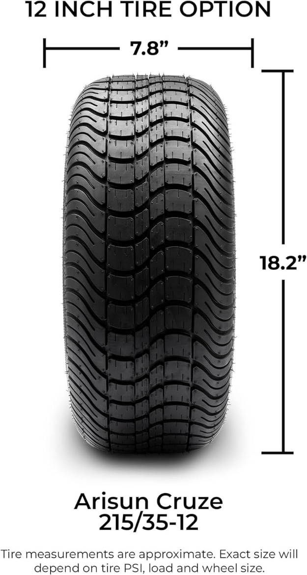 Picture of Arisun Cruze Street Tyre 215/35-12 4 Ply