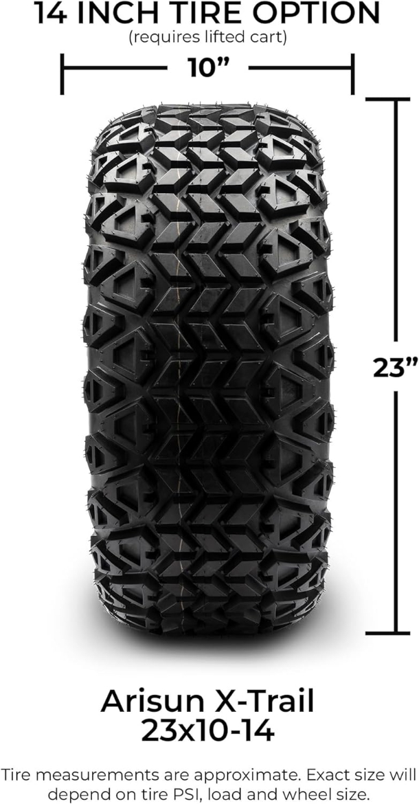 Picture of Arisun X-Trail All-Terrain Tyre 23x10-14 6 Ply (OFF ROAD)