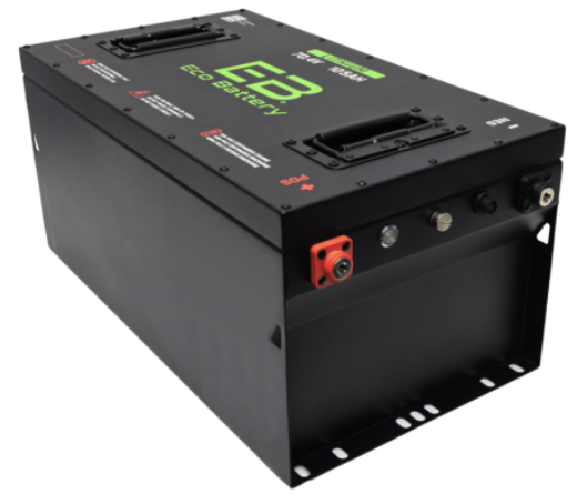 Picture of ECO LITHIUM BATTERY 51V 105Ah Bundle - Includes Battery, Charger, State of Charge Meter, Receptacle.