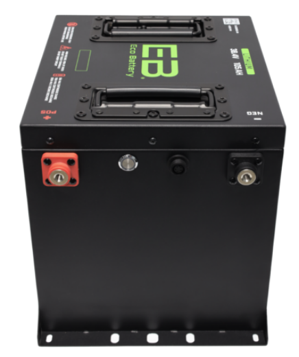 Picture of KIT ECO LITHIUM BATTERY 38V 105Ah Bundle "Cube" - Includes Battery, Charger, State of Charge Meter, Receptacle. (OLD CHARGER AND BATTERIES MUST BE SURRENDED OTHERWISE AN INSTALLATION FEE WILL APPLY)