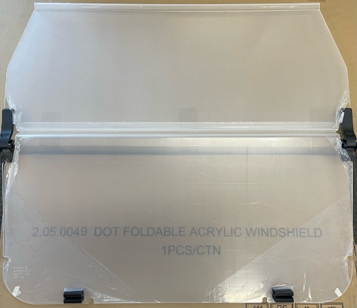 Picture of EVOLUTION/HDK/FORD D2 FOLDABLE ACRYLIC WINDSHIELD
