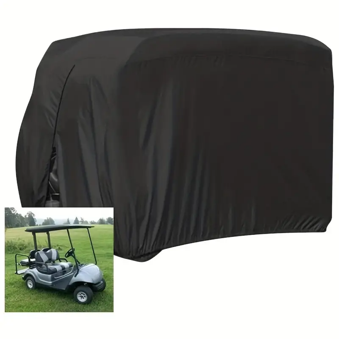 Picture of GOLF CAR STORAGE COVER - 2 PASSENGER (TAN)