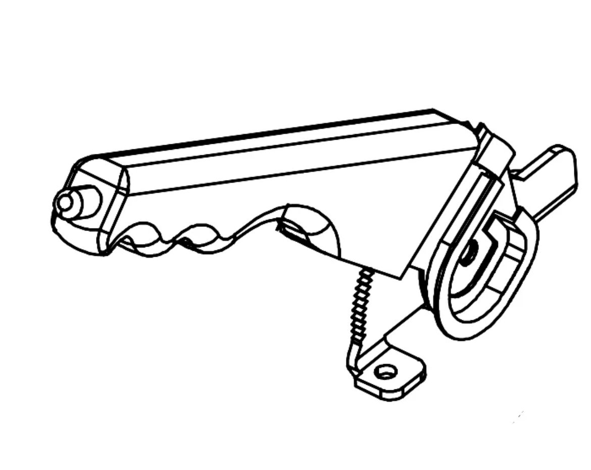 Picture of LVTONG ECAR A627 HANDBRAKE HANDLE/LEVER ASSY