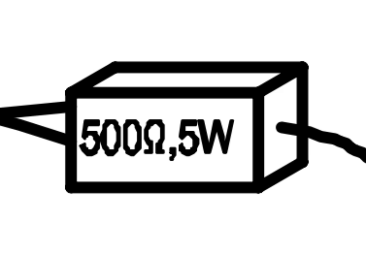 Picture of LVTONG ECAR 500Ω 5W RESISTANCE (1266)