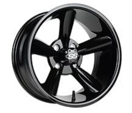 Picture of ARISUN MAG WHEEL Series 82 - Godfather/Bronco 215/35-12" FULL GLOSS BLACK (12x7")