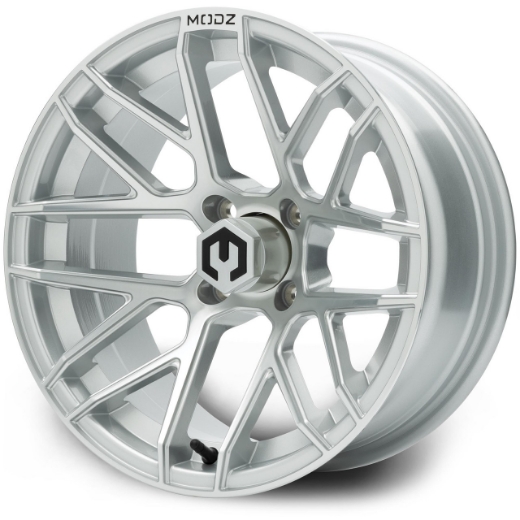 Picture of MODZ® MAG WHEEL Series K11 - Matrix - OFF ROAD 23X10-15" SILVER MACHINED FACE WITH MODZ® LOGO (15x7")