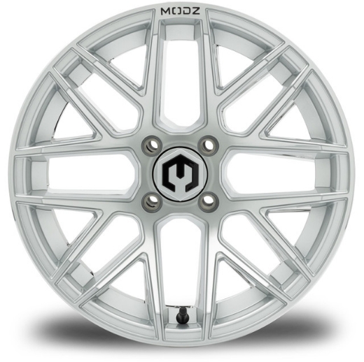 Picture of MODZ® MAG WHEEL Series K11 - Matrix - OFF ROAD 23X10-15" SILVER MACHINED FACE WITH MODZ® LOGO (15x7")