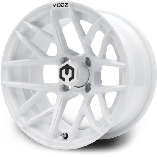 Picture of MODZ® MAG WHEEL Series K11 - Matrix - OFF ROAD 23X10-14" FULL GLOSSY WHITE (14x7")