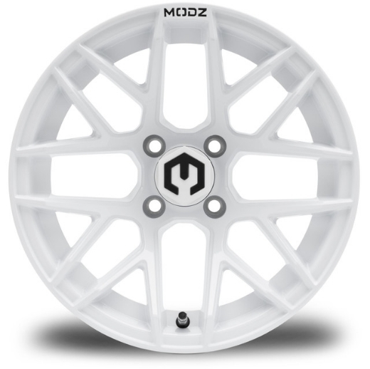 Picture of MODZ® MAG WHEEL Series K11 - Matrix - OFF ROAD 23X10-14" FULL GLOSSY WHITE (14x7")