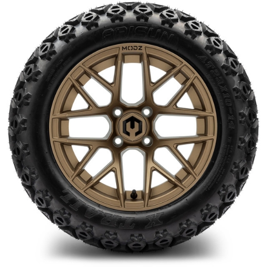 Picture of MODZ® MAG WHEEL Series K11 - Matrix - OFF ROAD 23X10-14" MATTE BRONZE (14x7")