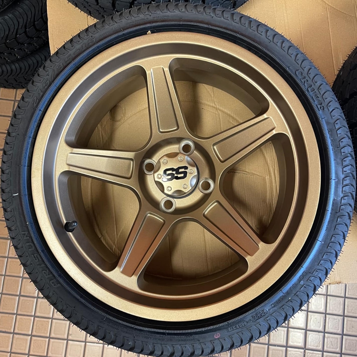 Picture of ARISUN MAG WHEEL Series 88 - Ram 215/35-15" FULL MATTE BRONZE (15x7")