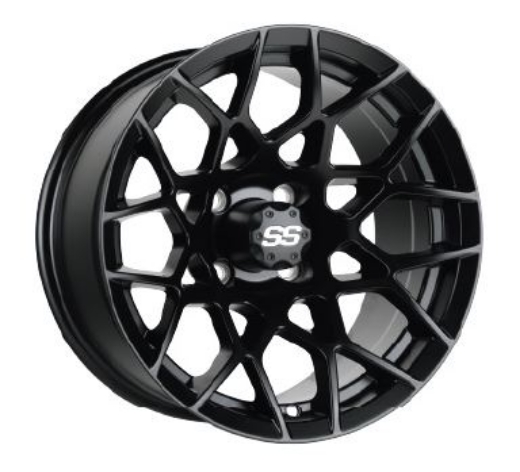 Picture of ARISUN MAG WHEEL Series 89 - Blitz 205/30-14" FULL GLOSSY BLACK (14x7")