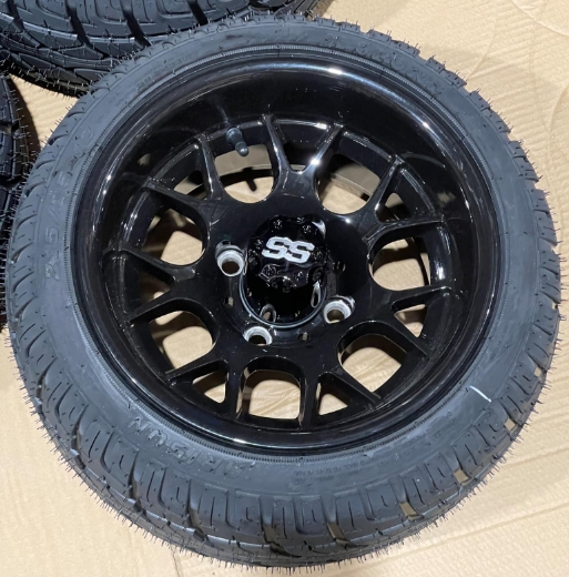 Picture of ARISUN MAG WHEEL Series 85 - Alpha 215/35-12" FULL GLOSSY BLACK (12x7")