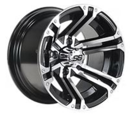 Picture of ARISUN MAG WHEEL Series 66 - Static 215/35-12" FULL MATTE BLACK (12x7")