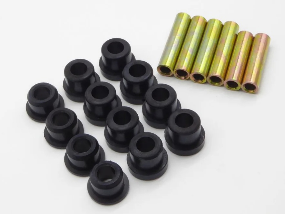 Picture of REAR LEAF SPRING BUSHING KIT FOR CLUB CAR PRECEDENT - (12x BUSHES & 6x SLEEVES)