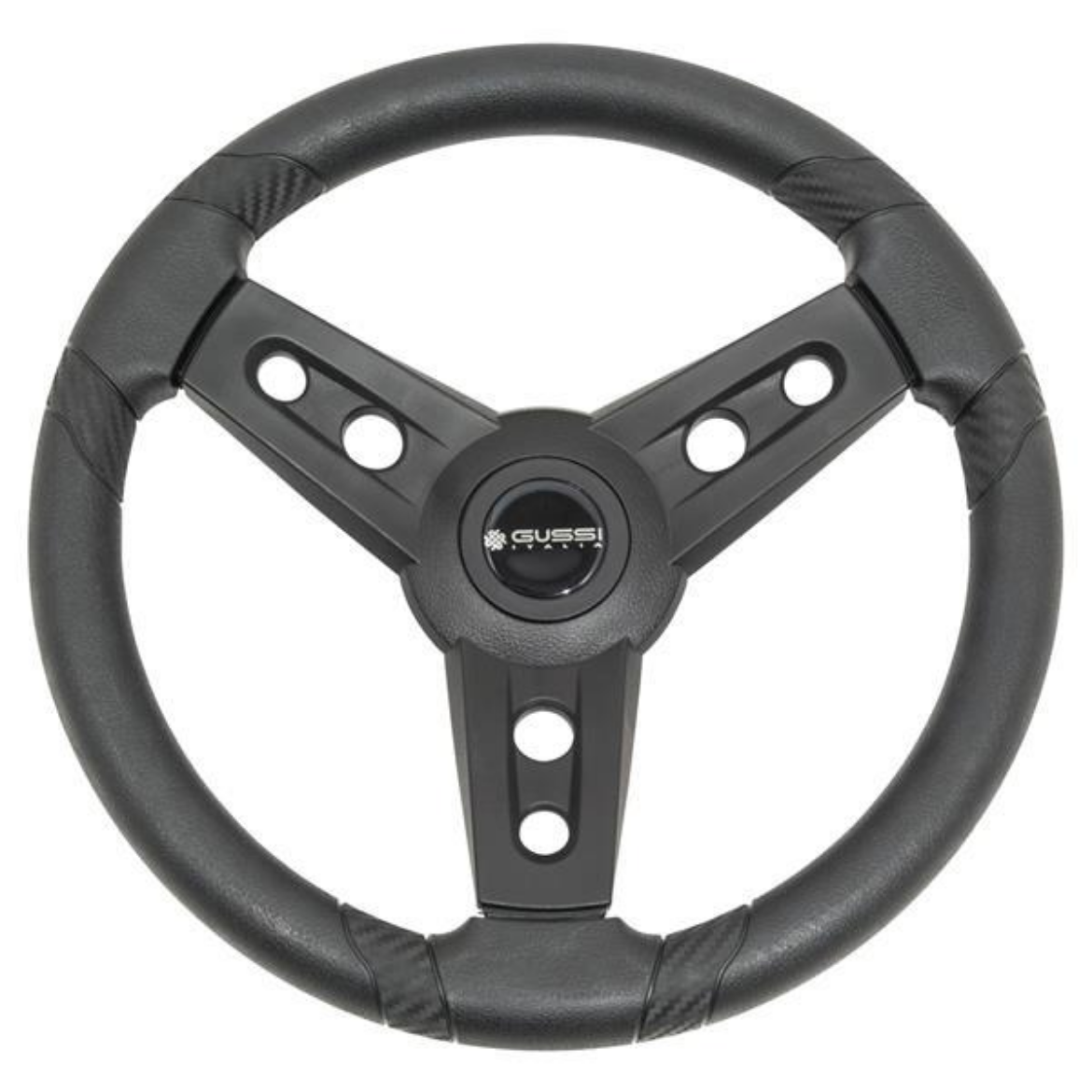 Picture of GUSSI ITALIA® LUGANA BLACK STEERING WHEEL FOR ALL CLUB CAR PRECEDENT MODELS