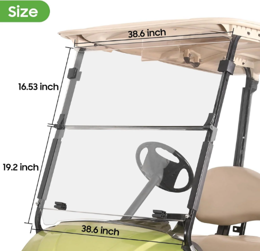 Picture of WINDSCREEN/WINDSHIELD, YAMAHA G29, DRIVE 1, FD, CLEAR (2007-2016)