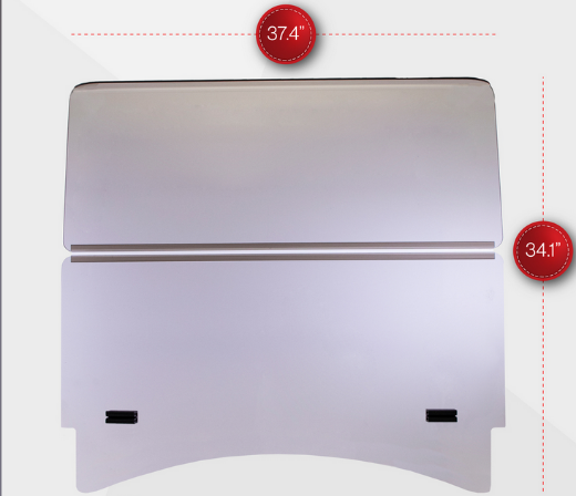 Picture of ODYSSEY WINDSCREEN/WINDSHIELD DOT, CLUB CAR PRECEDENT, CLEAR (2004-UP)