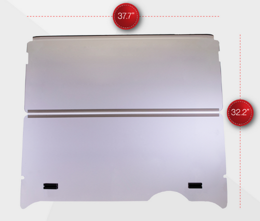 Picture of ODYSSEY WINDSCREEN/WINDSHIELD DOT, EZGO RXV, CLEAR