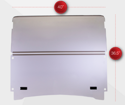 Picture of ODYSSEY WINDSCREEN/WINDSHIELD DOT, YAM G29 DRIVE1, FD, TINTED (2007-2016)