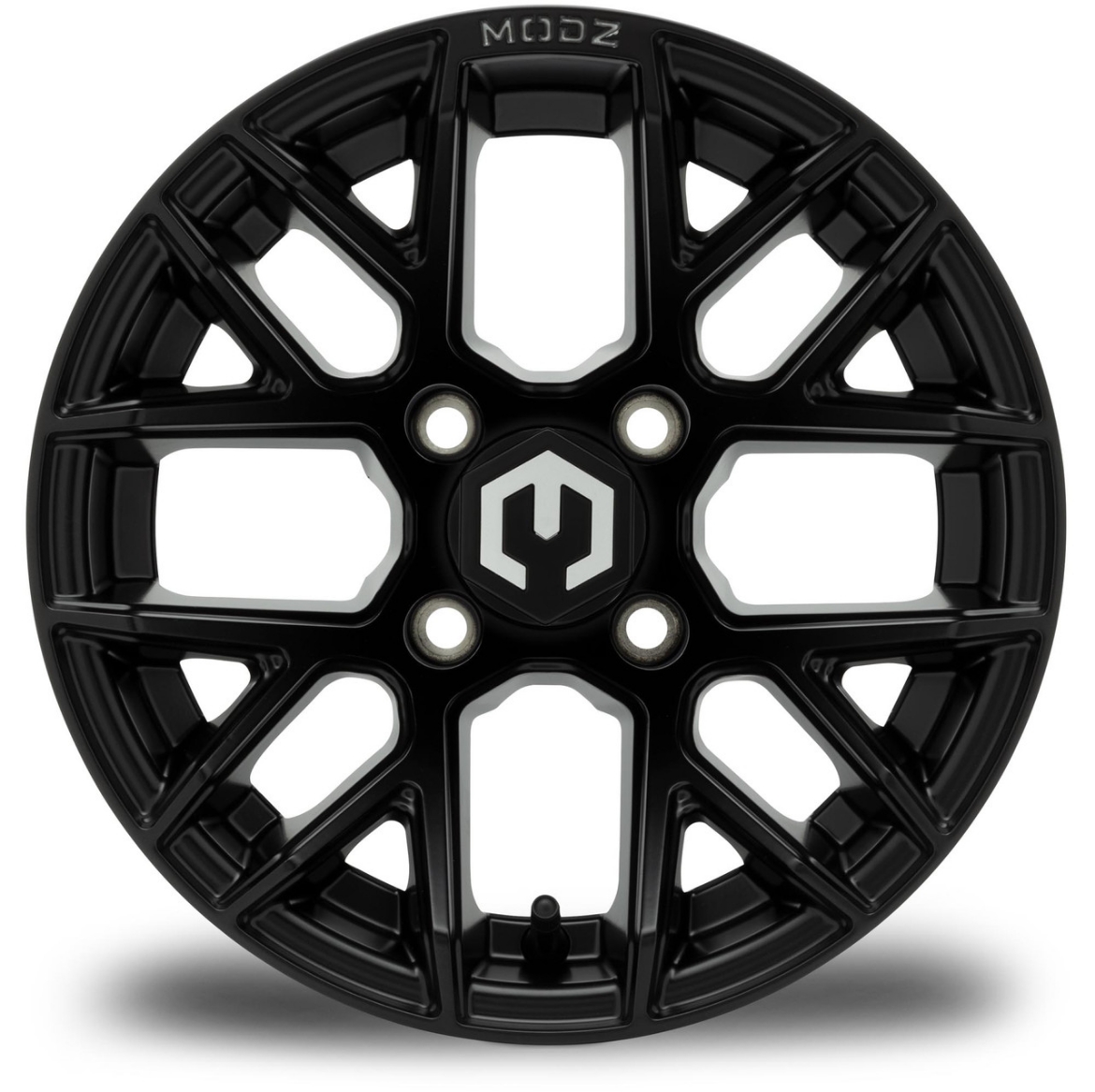 Picture of MODZ® MAG WHEEL - MATRIX (K11) - FULL MATTE BLACK (12x7") FITTED WITH ODYSSEY 215/50-12" TYRE